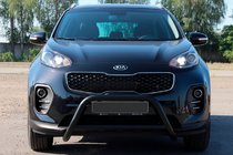 Kia Sportage 2015–2021 Bullbar WT006 Black (rustfrit stål) foto 4
