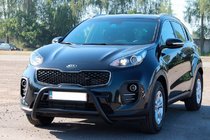Kia Sportage 2015–2021 Bullbar WT006 Black (rustfrit stål) foto 3