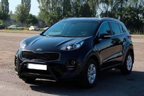 Kia Sportage 2015–2021 Bullbar WT006 Black (rustfrit stål) foto 5