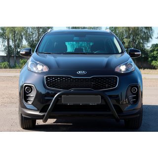 Bullbar WT006 Black (rustfrit stål) Kia Sportage 2015–2021 foto 4
