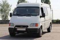 Ford Transit 1991–2000 Bullbar WT006 Black (rustfrit stål) foto 2