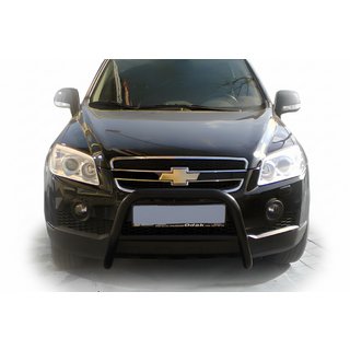 Frontbøjle WT005 Black (rustfri stål) Chevrolet Captiva 2006–2019