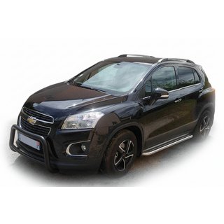 Frontbøjle WT005 Black (rustfri stål) Chevrolet Trax 2012–2023