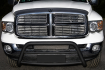 Dodge RAM (DR/DH/D1/DC/DM) 2002–2009 Frontbøjle WT005 Black (rustfri stål) foto 1