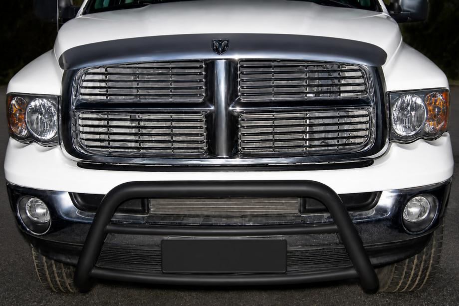 Dodge RAM (DR/DH/D1/DC/DM) 2002–2009 Frontbøjle WT005 Black (rustfri stål) Image