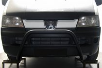 Fiat Ducato 1995–2006 Frontbøjle WT005 Black (rustfri stål) foto 1