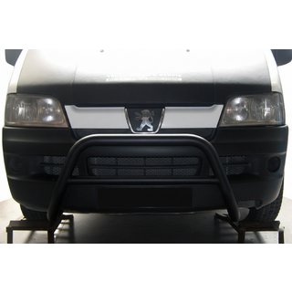 Bullbar WT005 Black (rustfrit stål) Peugeot Boxer 1994–2006