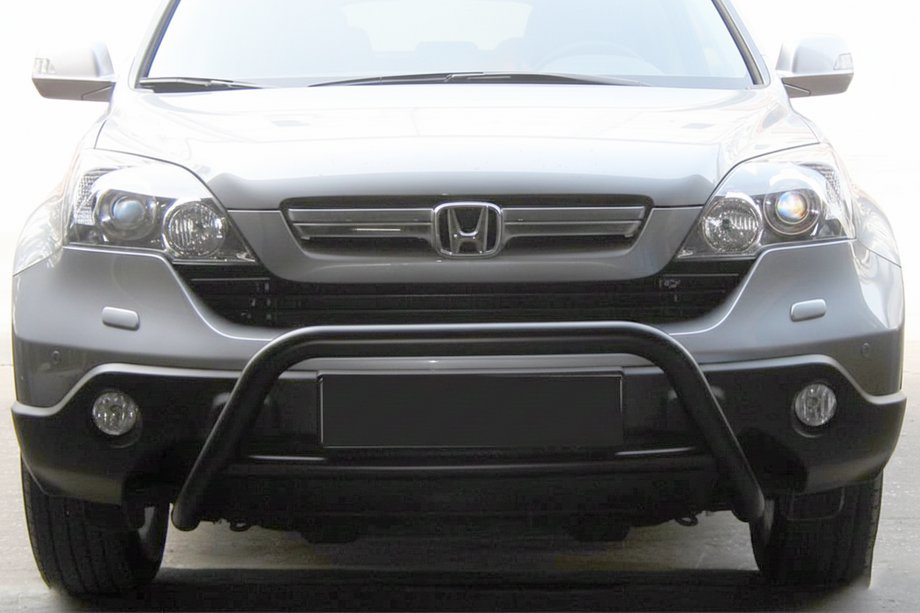 Honda CRV 2007–2011 Bullbar WT005 Black (rustfrit stål) Image