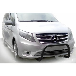 Bullbar WT005 Black (rustfrit stål)