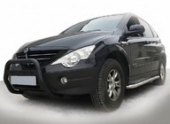 SsangYong Action 2005–2018 Frontbøjle WT005 Black (rustfrit stål) foto 1