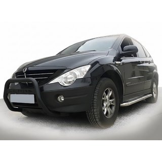 Frontbøjle WT005 Black (rustfrit stål) SsangYong Action 2005–2018
