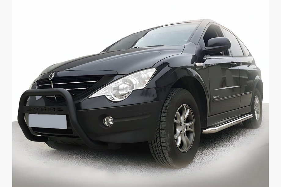 SsangYong Action 2005–2018 Frontbøjle WT005 Black (rustfrit stål) Image