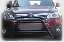 Subaru Forester 2008–2013 Bullbar WT005 Black (rustfrit stål) foto 1