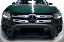 Mercedes X class 2017–2020 Frontbøjle WT005 Black (rustfri stål, 60 mm) foto 1
