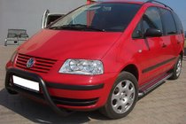 Ford Galaxy 1995–2006 Frontbøjle WT005 Black (rustfrit stål) foto 3