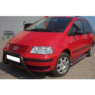 Frontbøjle WT005 Black (rustfrit stål) Ford Galaxy 1995–2006 foto 3