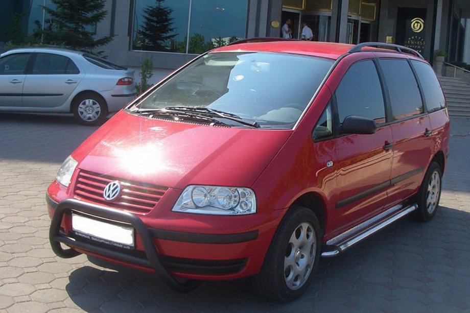 Ford Galaxy 1995–2006 Frontbøjle WT005 Black (rustfrit stål) Image
