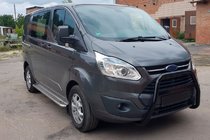 Ford Custom 2013–2022 Bullbar WT006 Black (rustfrit stål) foto 1