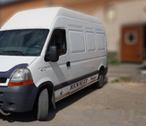 Renault Master 1998–2010 Siderør (2 stk., rustfrit stål) Lang akselafstand foto 2