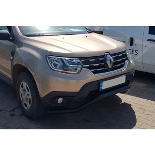 Frontbøjle WT008 Black (rustfrit stål) Renault Duster 2018–2024 foto 4