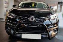 Renault Kadjar 2015–2022 Bullbar Black (rustfrit stål) foto 2