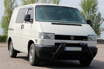 Volkswagen T4 Transporter 1990–2003 Frontbøjle Kelebek WT011 Black (rustfrit stål) foto 2