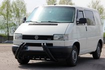 Volkswagen T4 Transporter 1990–2003 Frontbøjle Kelebek WT011 Black (rustfrit stål) foto 3