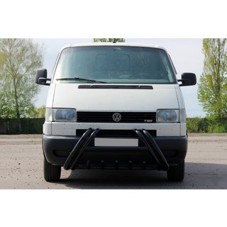 Frontbøjle Kelebek WT011 Black (rustfrit stål) Volkswagen T4 Caravelle/Multivan 1990–2003 foto 1