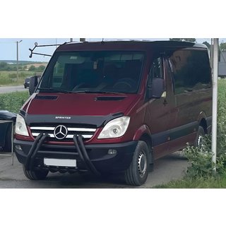 Kængurubøjle F1-01M Black (2006-2013, rustfrit stål)
