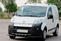 Fiat Fiorino/Qubo 2008–2024 Frontbøjle Shark Black (rustfrit stål) foto 1