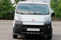 Fiat Fiorino/Qubo 2008–2024 Frontbøjle Shark Black (rustfrit stål) foto 2