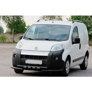 Frontbøjle Shark Black (rustfrit stål) Fiat Fiorino/Qubo 2008–2024 foto 1