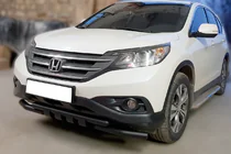 Honda CRV 2012–2016 Frontbøjle Shark Black (rustfrit stål) foto 1