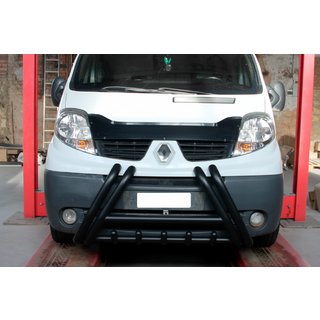 Bullbar F1-01 Black (rustfrit stål) Renault Trafic 2001–2015 foto 1