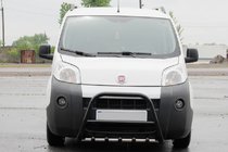 Fiat Fiorino/Qubo 2008–2024 Bullbar WT006 Black (rustfrit stål) foto 1
