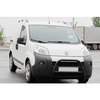 Bullbar WT006 Black (rustfrit stål) Fiat Fiorino/Qubo 2008–2024 foto 2