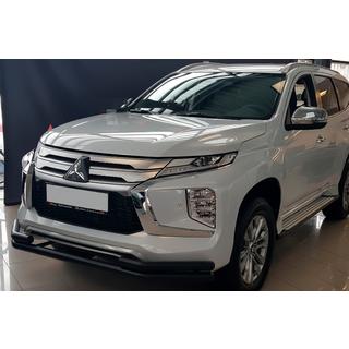 Frontbøjle ST085 Black (2020+, rustfrit stål) Mitsubishi Pajero Sport 2015–