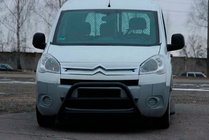 Citroen Berlingo 2008–2018 Bullbar WT022 Black (rustfrit stål) foto 1