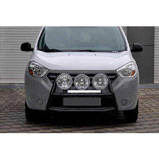Bullbar WT022 Black (rustfrit stål)