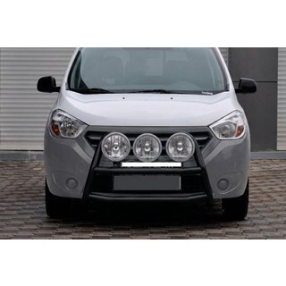 Bullbar WT022 Black (rustfrit stål)