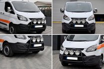 Ford Custom 2013–2022 Bullbar WT022 Black (rustfrit stål) foto 4