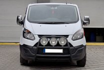 Ford Custom 2013–2022 Bullbar WT022 Black (rustfrit stål) foto 2