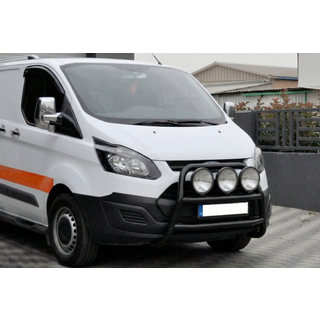 Bullbar WT022 Black (rustfrit stål) Ford Custom 2013–2022 foto 1