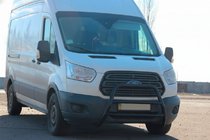 Ford Transit 2014– Bullbar WT022 Black (rustfrit stål) foto 1