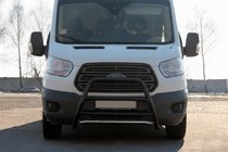 Ford Transit 2014– Bullbar WT022 Black (rustfrit stål) foto 3