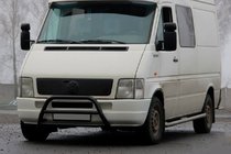 Volkswagen LT 1995–2006 Kængurugitter WT022 Black (rustfrit stål) foto 1