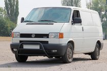 Volkswagen T4 Caravelle/Multivan 1990–2003 Kængurugitter WT022 Black (rustfrit stål) foto 3
