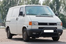 Volkswagen T4 Caravelle/Multivan 1990–2003 Kængurugitter WT022 Black (rustfrit stål) foto 2