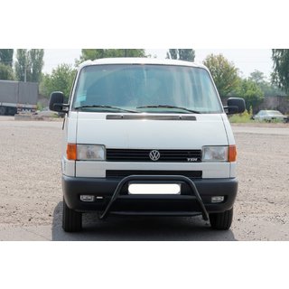 Kængurugitter WT022 Black (rustfrit stål) Volkswagen T4 Caravelle/Multivan 1990–2003 foto 1