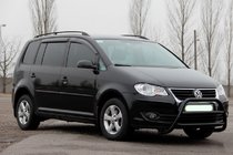 Volkswagen Touran 2003–2010 Kængurugitter WT022 Black (rustfrit stål) foto 3